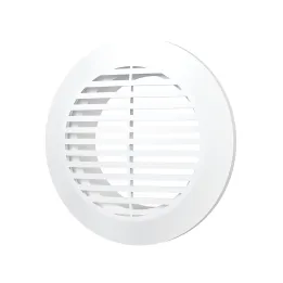 Griglia di ventilazione rotonda D145 con flangia D100 10RKF