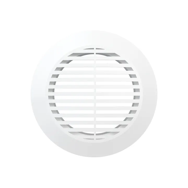 Griglia di ventilazione rotonda D145 con flangia D100 10RKF