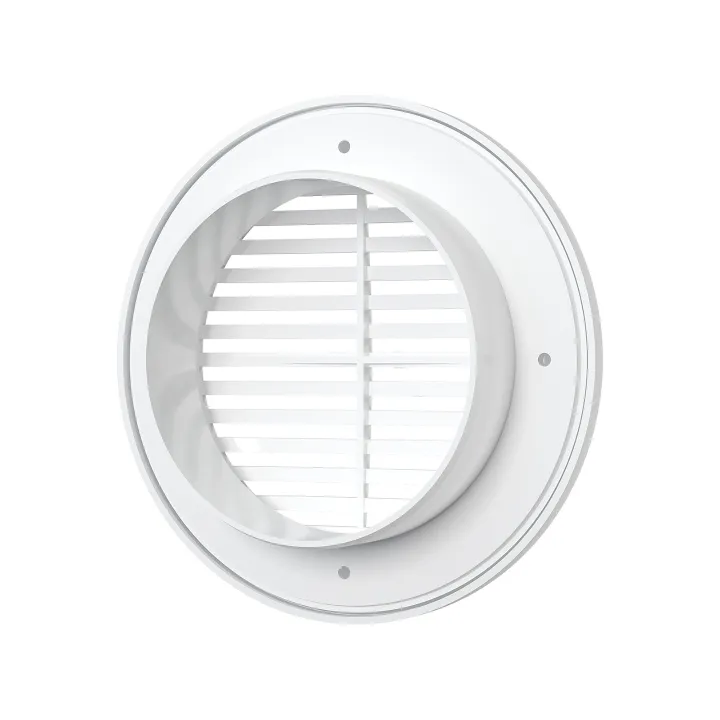Griglia di ventilazione rotonda D145 con flangia D100 10RKF