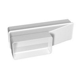 612RP20P, Giunto eccentrico per canalizzazione rettangolare 60x120/60x204