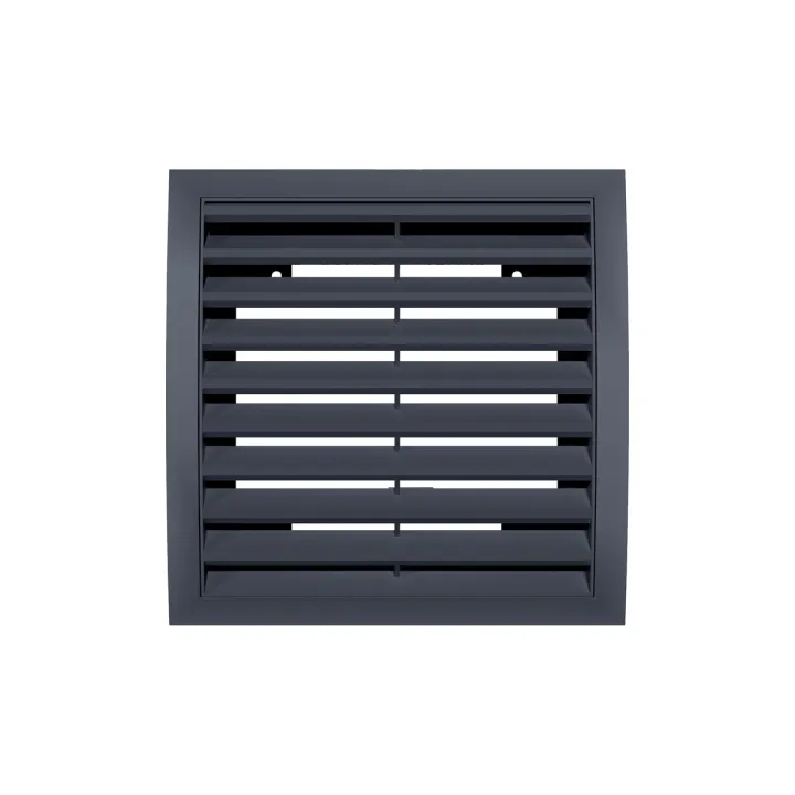1515RRN grigio, Griglia esterna rimovibile 150x150, plastica ASA