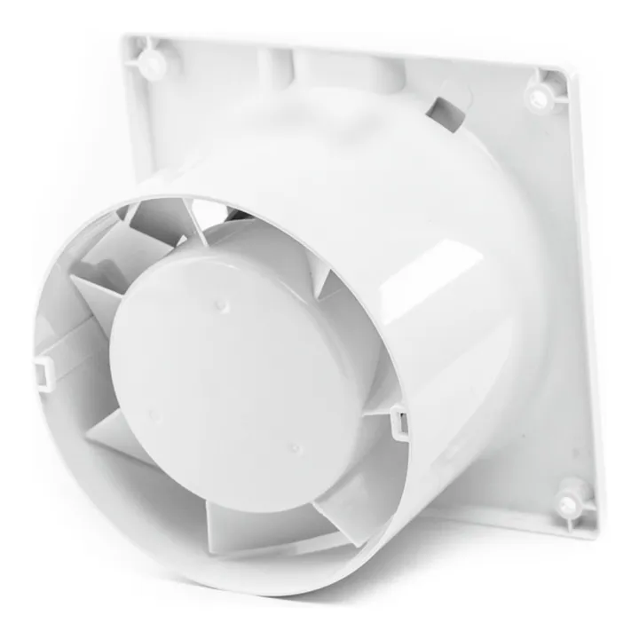 Aspiratore da bagno fi 100 con copertura in vetro