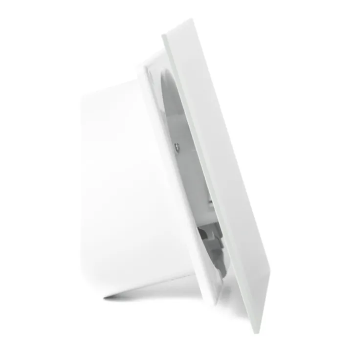Aspiratore da bagno fi 125 con copertura in vetro