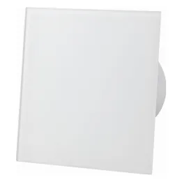 Aspiratore da bagno fi 125 con copertura in vetro
