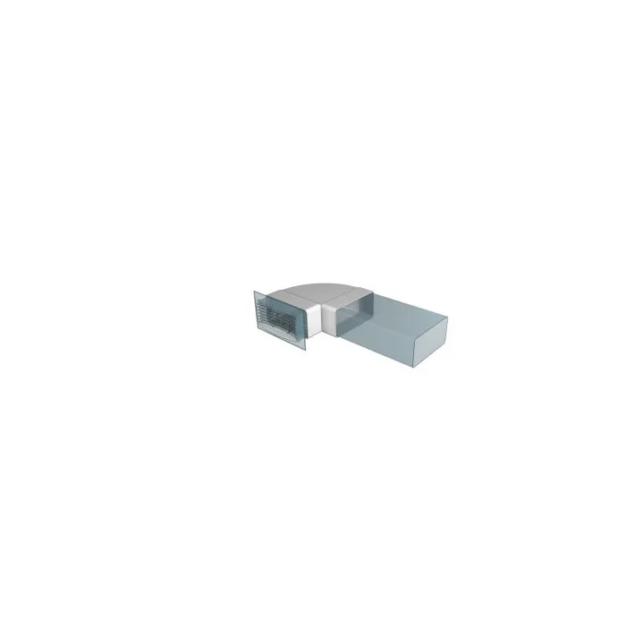 620KGP, Gambetto orizzontale 90° per canale rettangolare 60x204