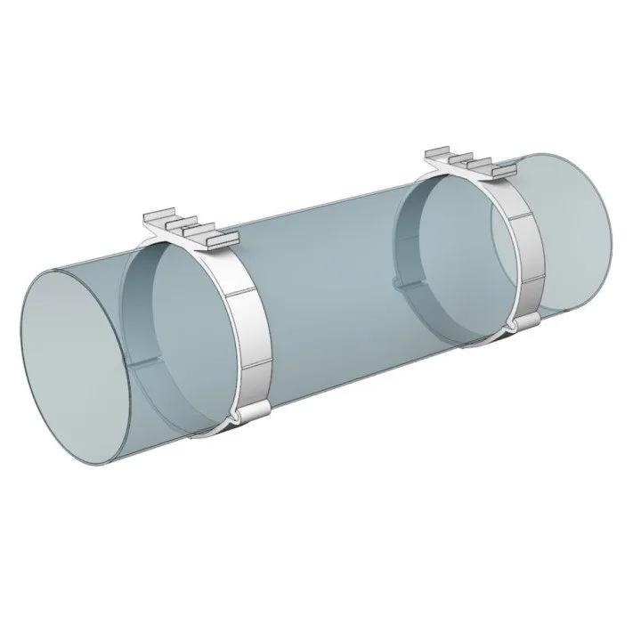 10DKP, Supporto per tubo rotondo D100