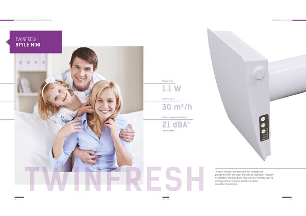 VENTS TwinFresh Style mini - Scheda tecnica
