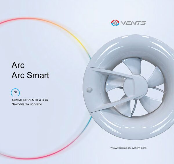 VENTS Arc Smart - Manuale d'uso